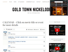 Tablet Screenshot of goldtownnick.com